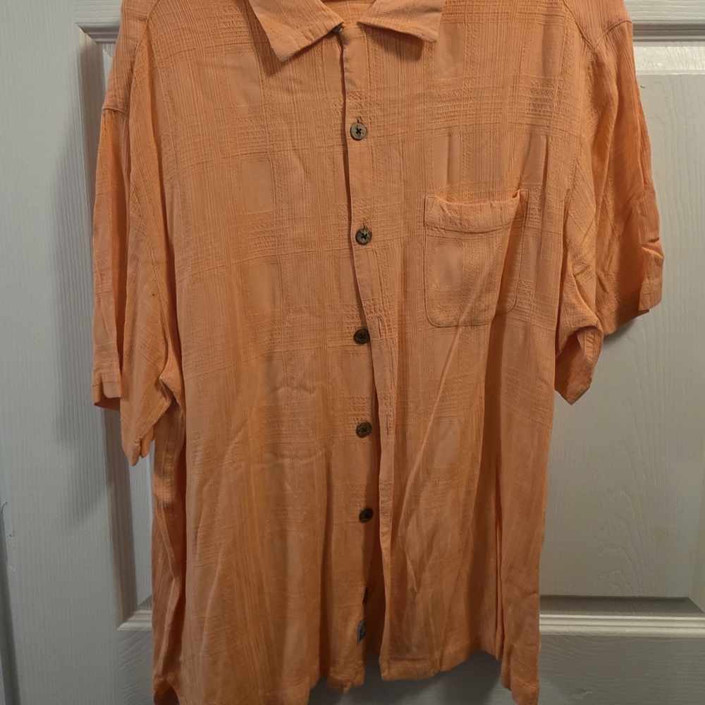 Caribbean Vibrant Orange Shirt